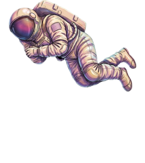 AstroGalaximum astronaut logo